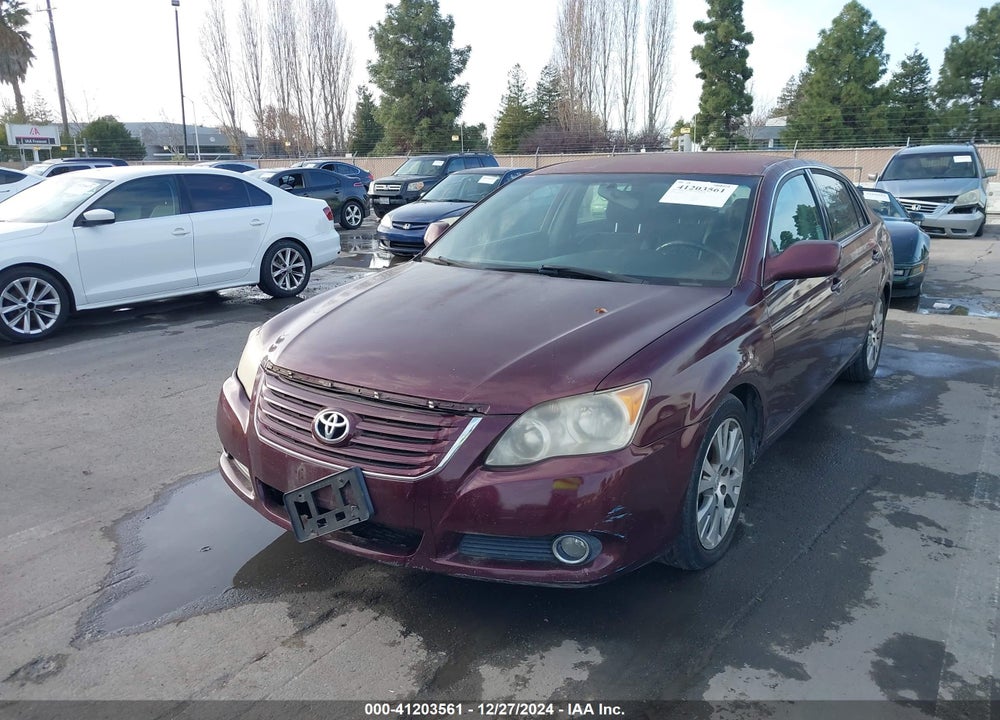 2008 TOYOTA AVALON TOURING VIN: 4T1BK36BX8U283939
