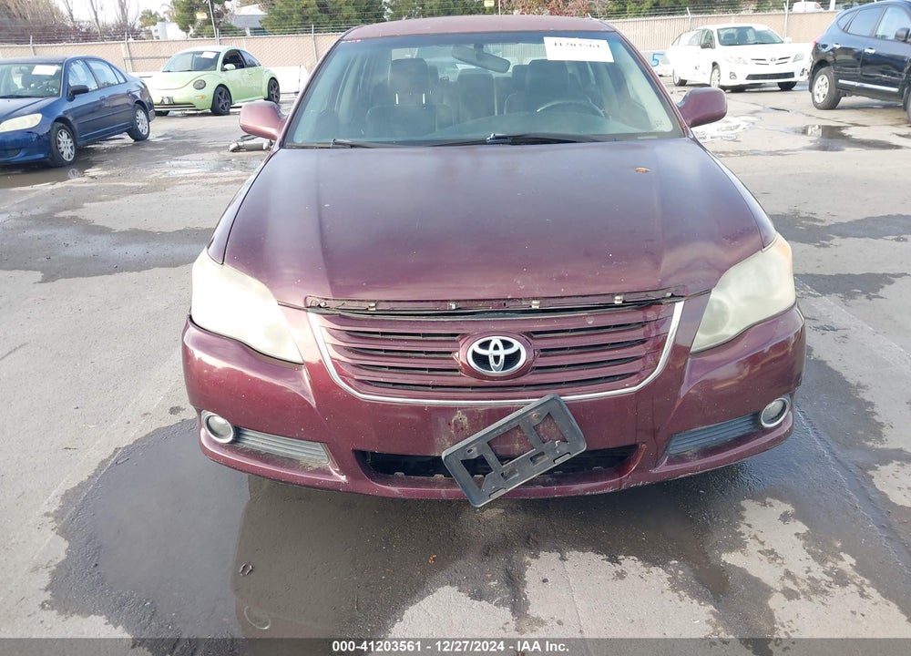2008 TOYOTA AVALON TOURING VIN: 4T1BK36BX8U283939