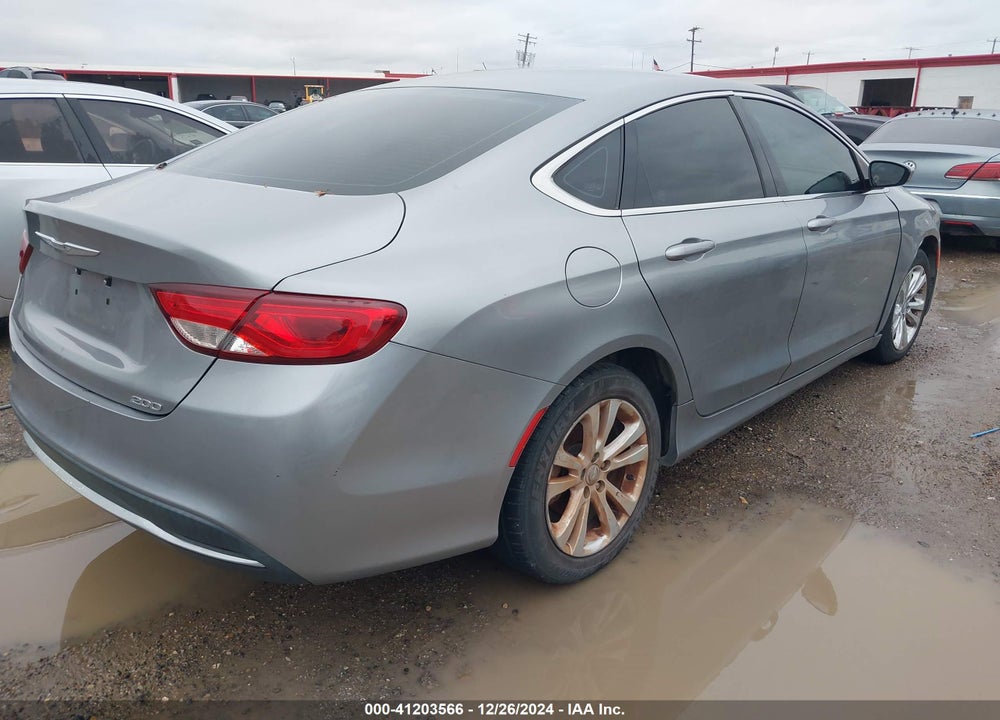 2016 CHRYSLER 200 LIMITED VIN: 1C3CCCAB5GN132260