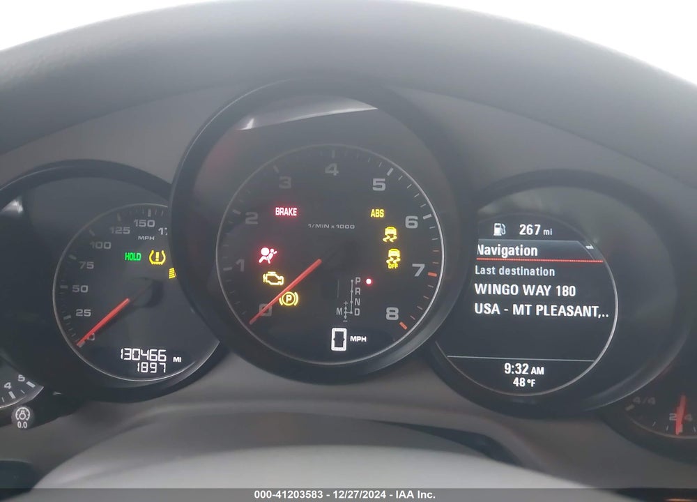 2012 PORSCHE PANAMERA 4 VIN: WP0AA2A72CL072121