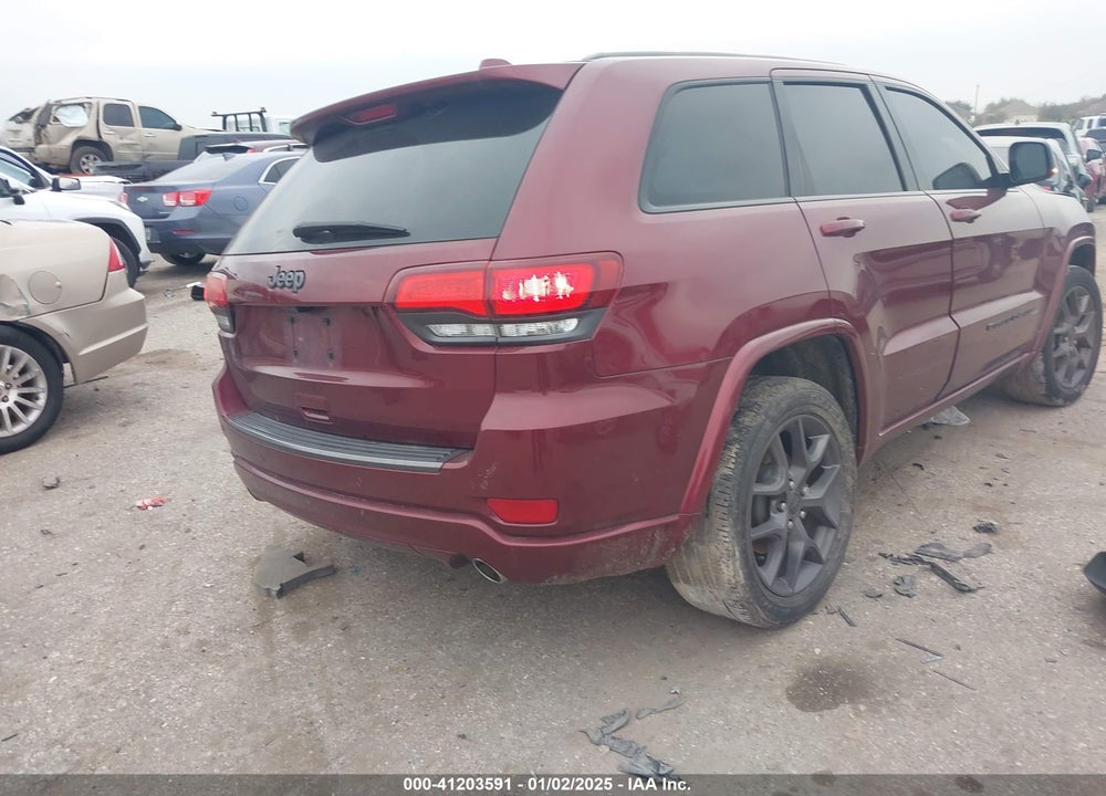 2021 JEEP GRAND CHEROKEE 80TH ANNIVERSARY 4X2 VIN: 1C4RJEBG7MC595610
