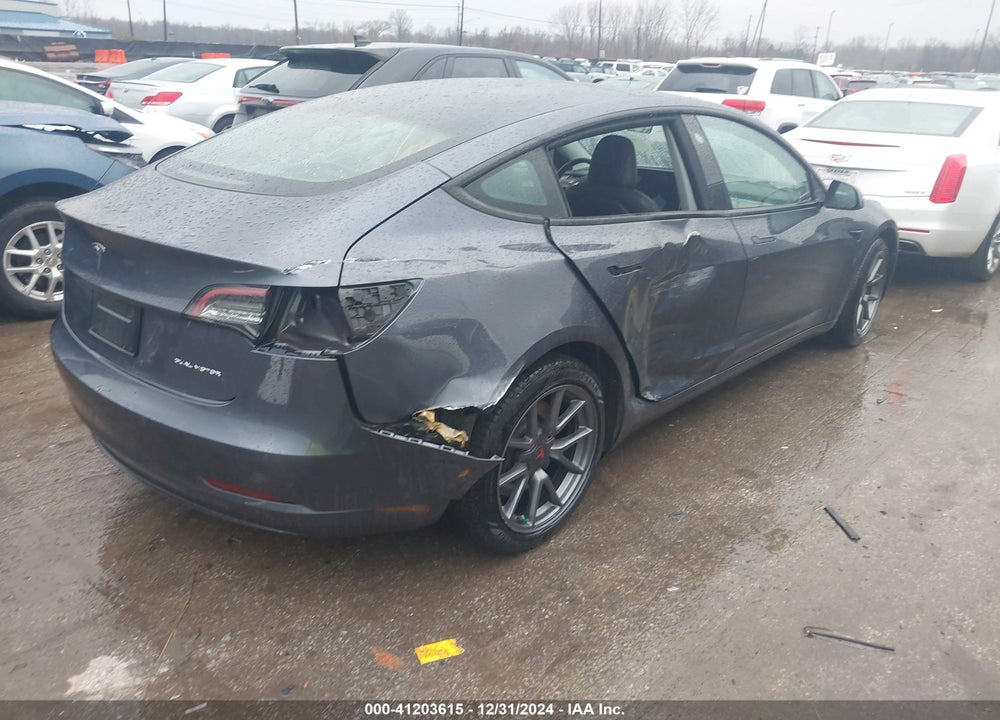 2021 TESLA MODEL 3 VIN: 5YJ3E1EB2MF037167