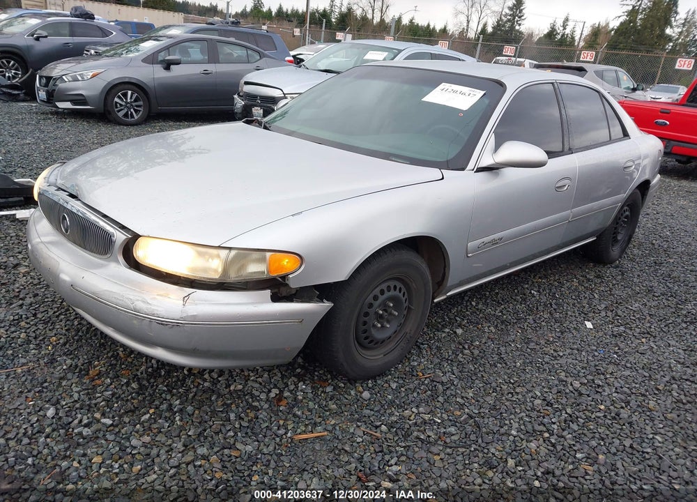 2002 BUICK CENTURY CUSTOM VIN: 2G4WS52J621148907