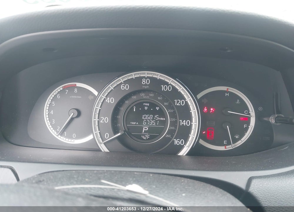 2014 HONDA ACCORD VIN: 1HGCR2F75EA281265