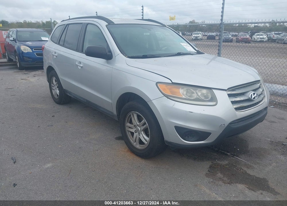 2012 HYUNDAI SANTA FE GLS VIN: 5XYZG3AB3CG111449