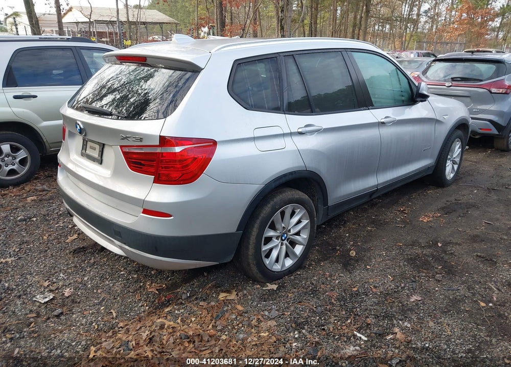 2013 BMW X3 XDRIVE28I VIN: 5UXWX9C52D0D02995