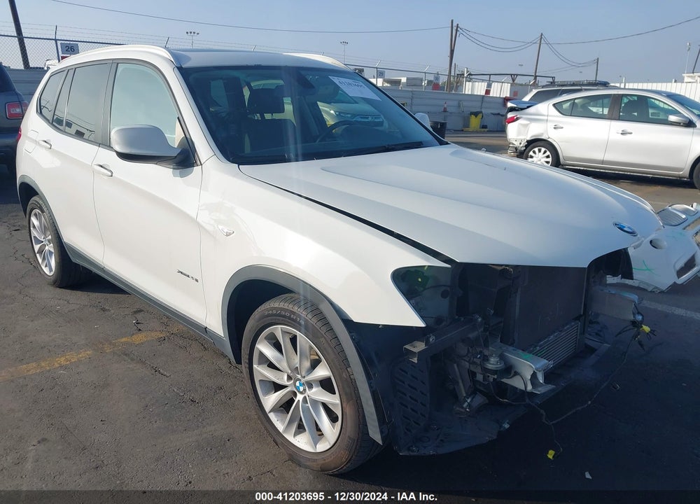 2013 BMW X3 XDRIVE28I VIN: 5UXWX9C54D0D01976