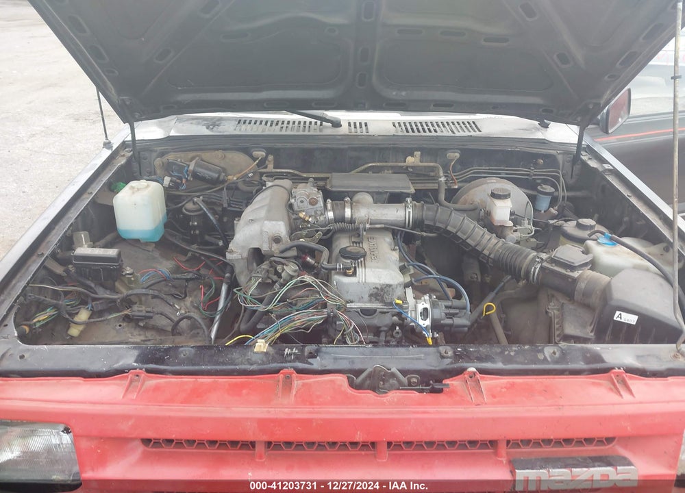 1991 MAZDA B2600 SHORT BODY VIN: JM2UF1147M0166816