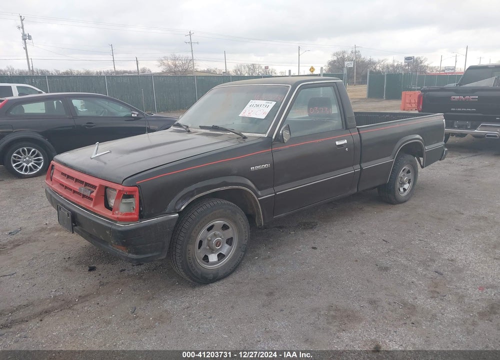 1991 MAZDA B2600 SHORT BODY VIN: JM2UF1147M0166816