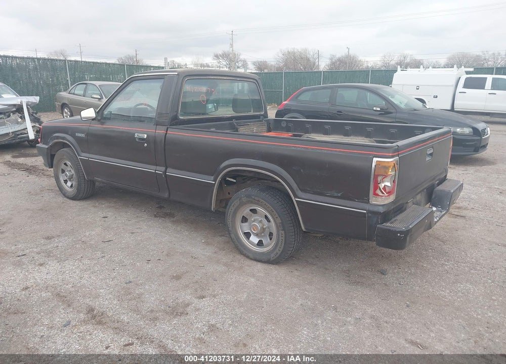 1991 MAZDA B2600 SHORT BODY VIN: JM2UF1147M0166816