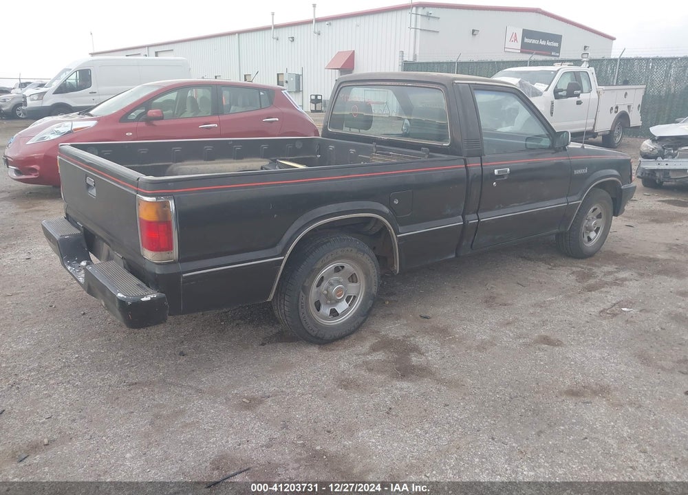 1991 MAZDA B2600 SHORT BODY VIN: JM2UF1147M0166816