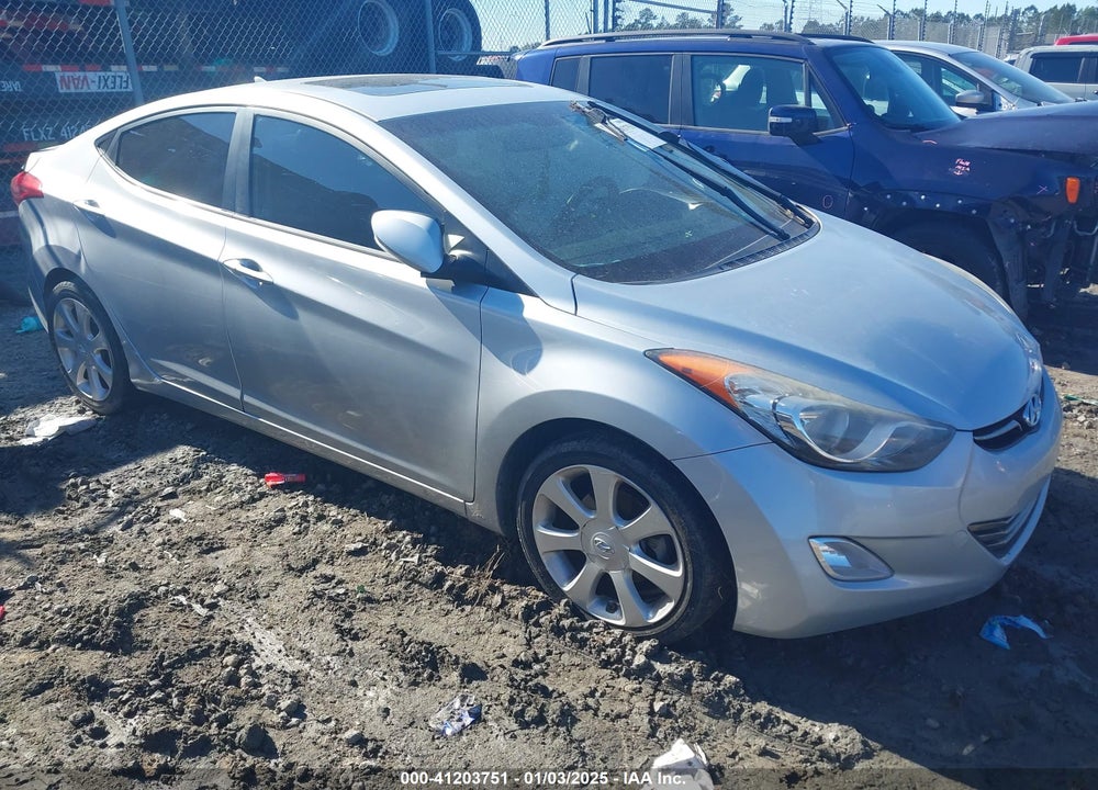 2013 HYUNDAI ELANTRA LIMITED VIN: 5NPDH4AE4DH216440