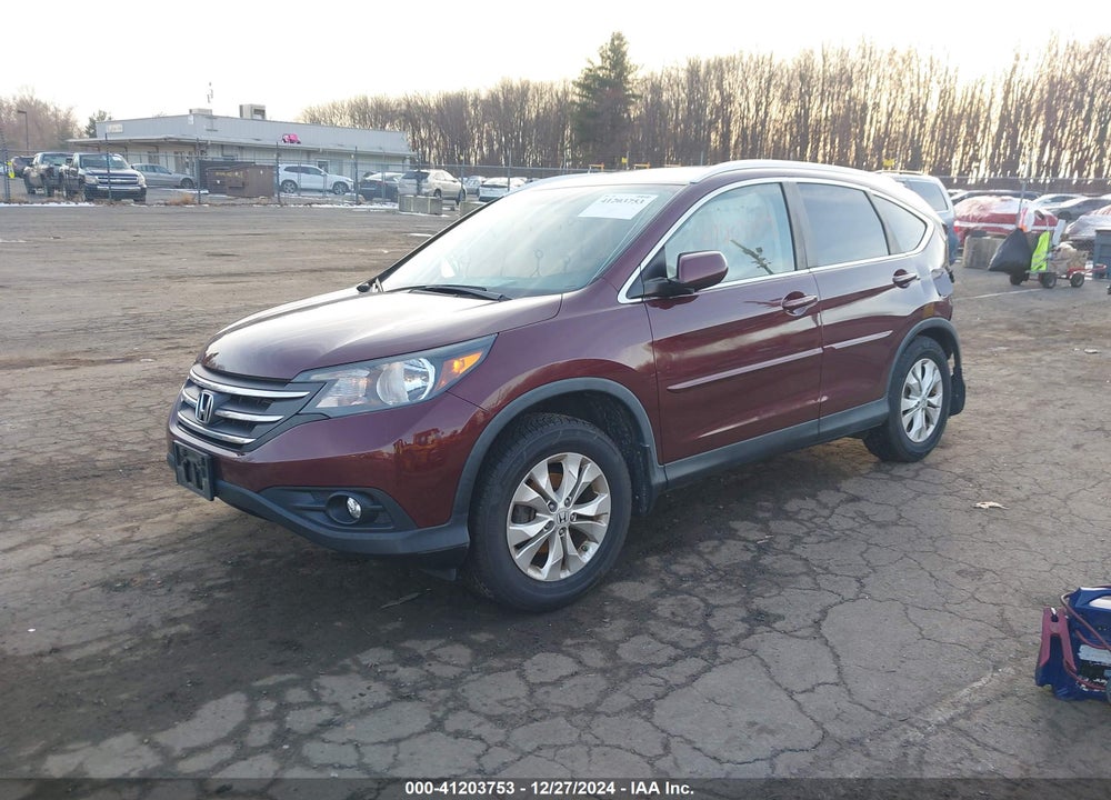 2013 HONDA CR-V EX-L VIN: 5J6RM4H75DL086571