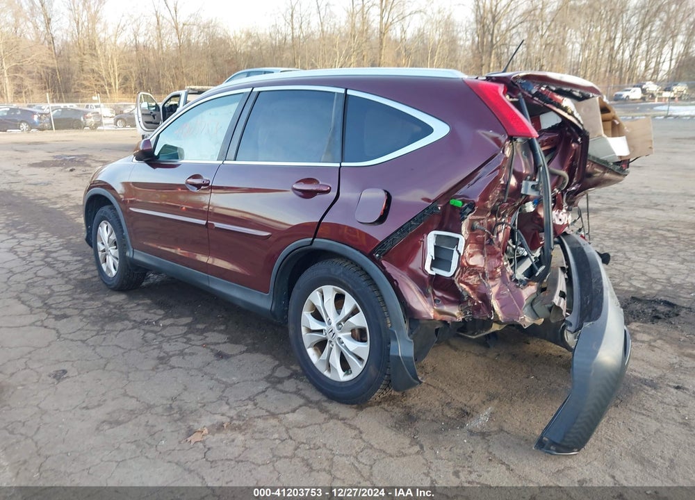 2013 HONDA CR-V EX-L VIN: 5J6RM4H75DL086571