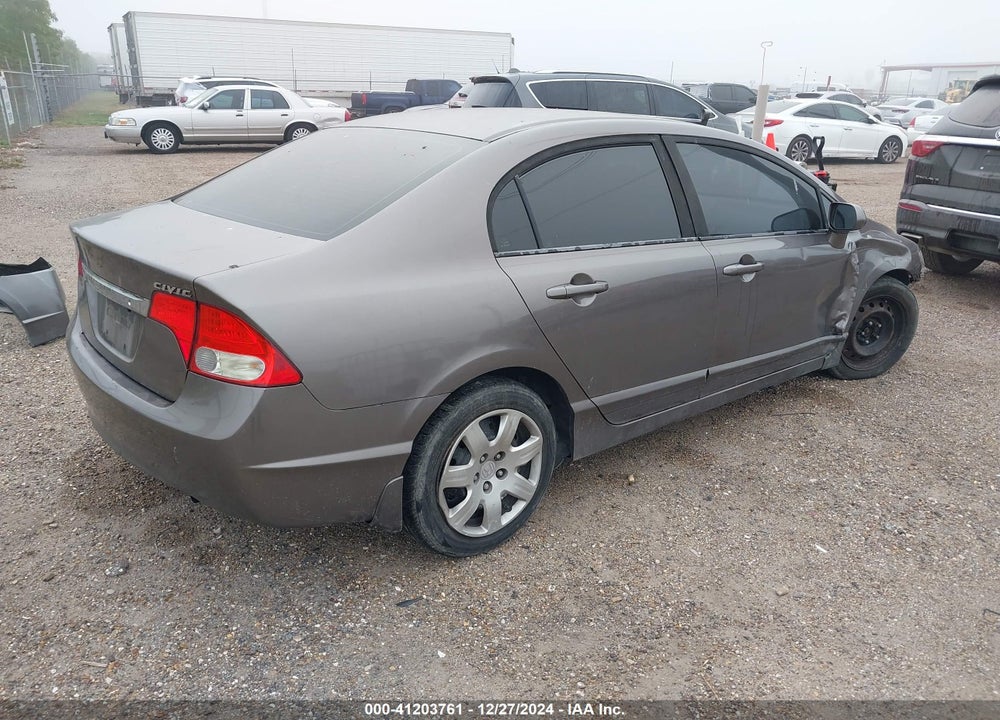 2011 HONDA CIVIC LX VIN: 19XFA1F58BE045780