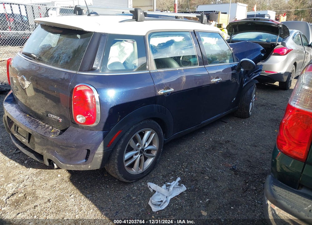 2012 MINI COOPER S COUNTRYMAN VIN: WMWZC5C51CWL63313
