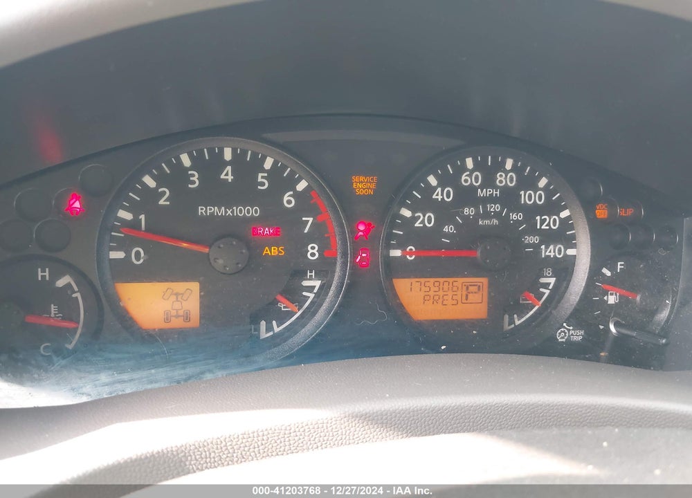 2011 NISSAN XTERRA S VIN: 5N1AN0NW9BC503137