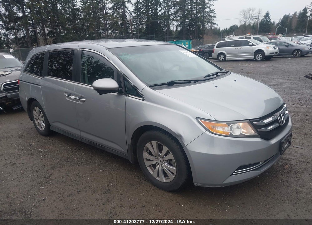 2016 HONDA ODYSSEY SE VIN: 5FNRL5H33GB166101