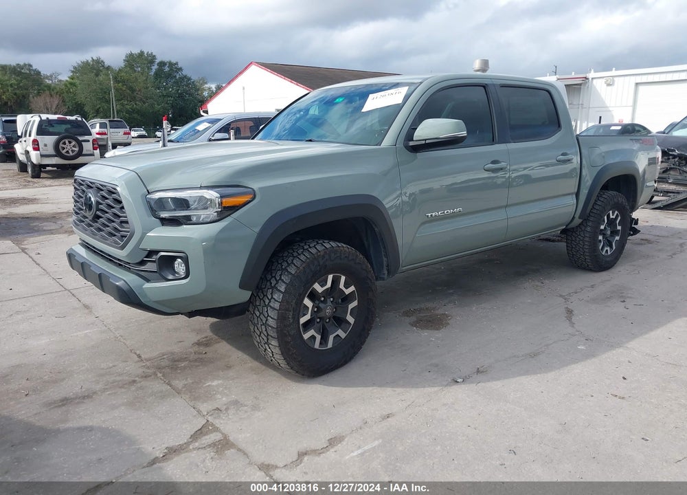2022 TOYOTA TACOMA TRD OFF ROAD VIN: 3TMCZ5AN6NM480494