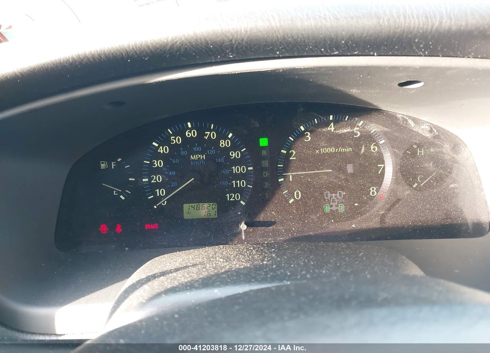 2001 INFINITI QX4 LUXURY VIN: JNRDR07Y11W104191