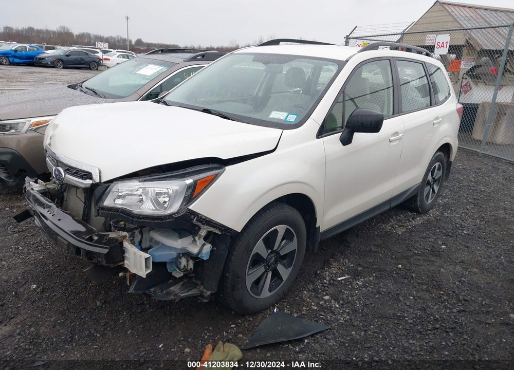 2018 SUBARU FORESTER 2.5I VIN: JF2SJABC5JH508844