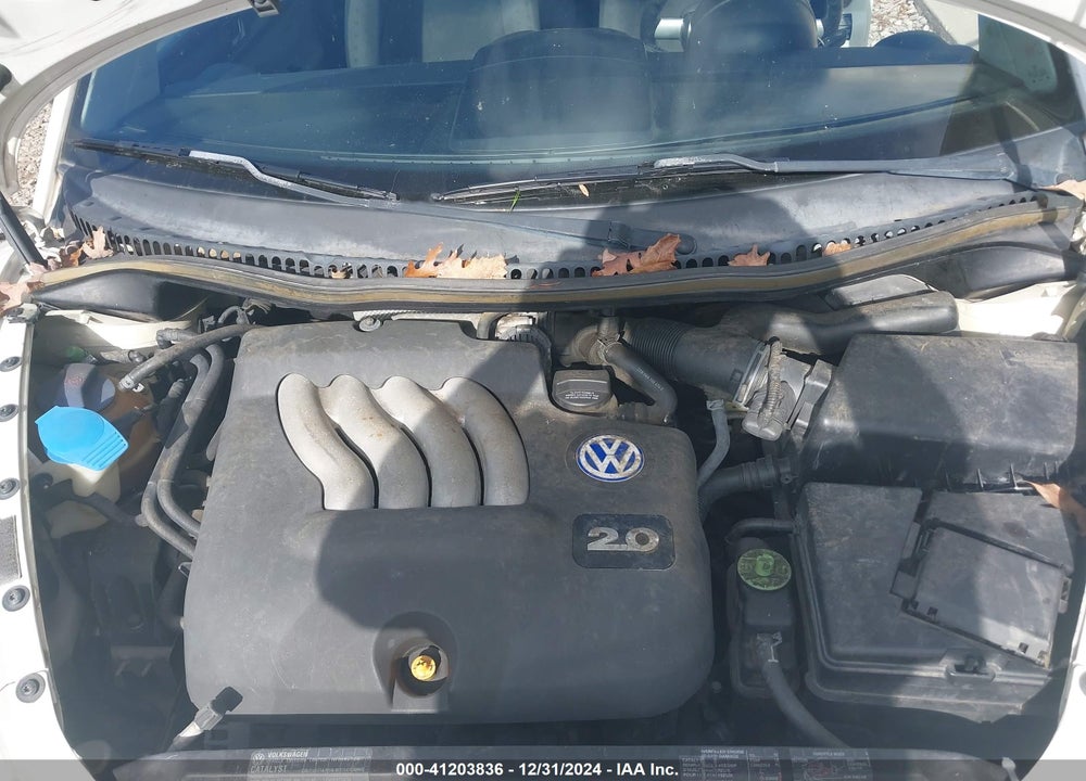 2001 VOLKSWAGEN NEW BEETLE GL VIN: 3VWBK21CX1M446112