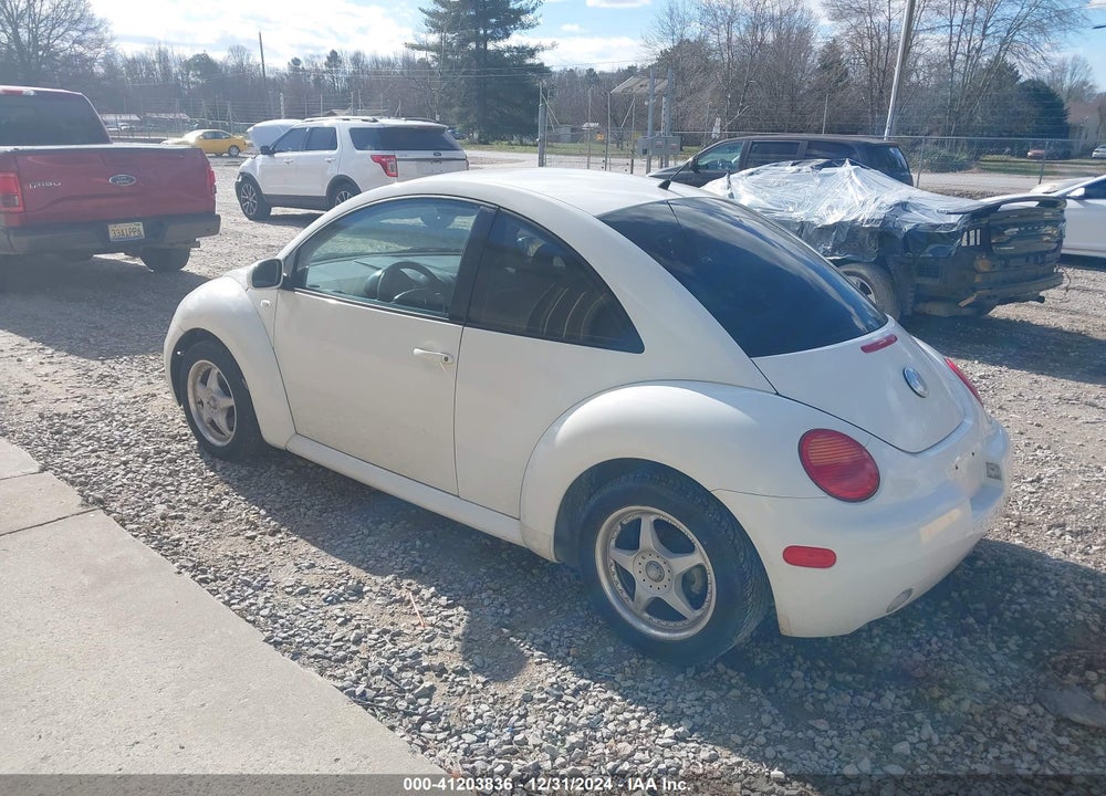 2001 VOLKSWAGEN NEW BEETLE GL VIN: 3VWBK21CX1M446112
