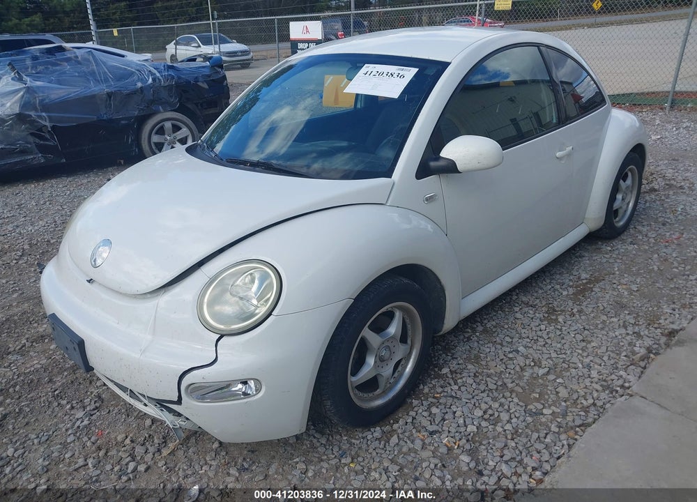 2001 VOLKSWAGEN NEW BEETLE GL VIN: 3VWBK21CX1M446112
