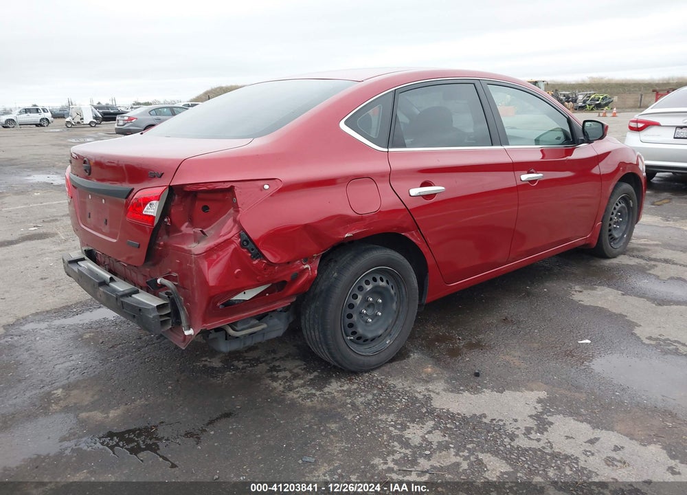 2014 NISSAN SENTRA SV VIN: 3N1AB7AP7EY327739