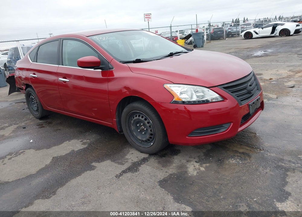 2014 NISSAN SENTRA SV VIN: 3N1AB7AP7EY327739