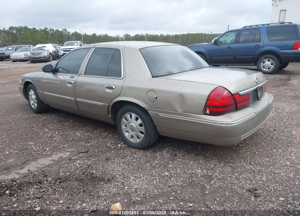 2004 MERCURY GRAND MARQUIS LS VIN: 2MEFM75W74X609841