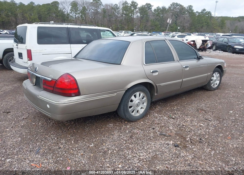 2004 MERCURY GRAND MARQUIS LS VIN: 2MEFM75W74X609841