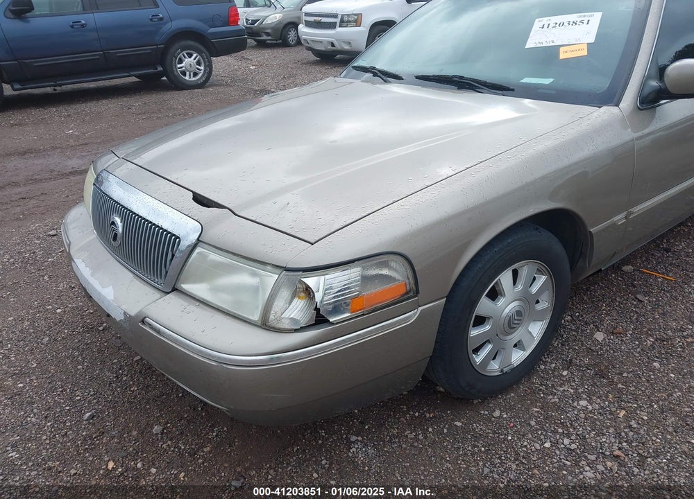 2004 MERCURY GRAND MARQUIS LS VIN: 2MEFM75W74X609841