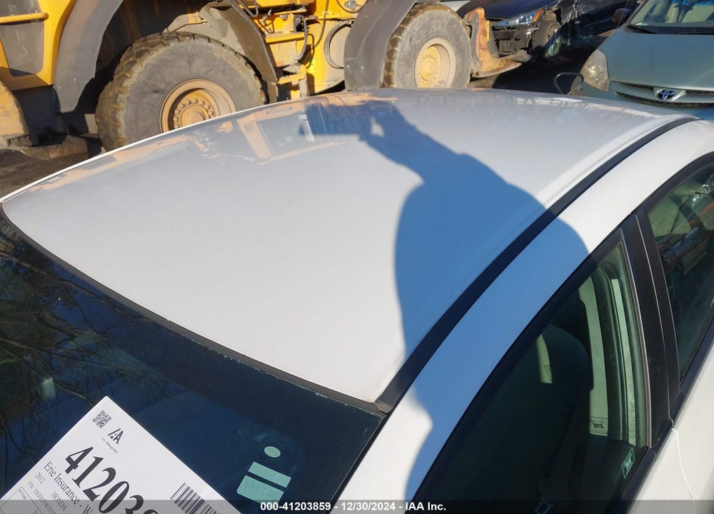 2012 HONDA CIVIC SDN VIN: 2HGFB2F58CH307324