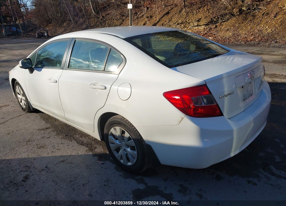 2012 HONDA CIVIC SDN VIN: 2HGFB2F58CH307324