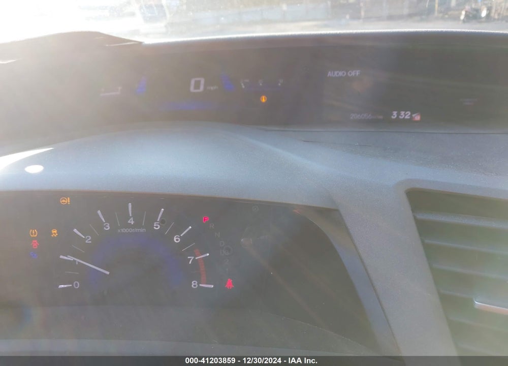 2012 HONDA CIVIC SDN VIN: 2HGFB2F58CH307324