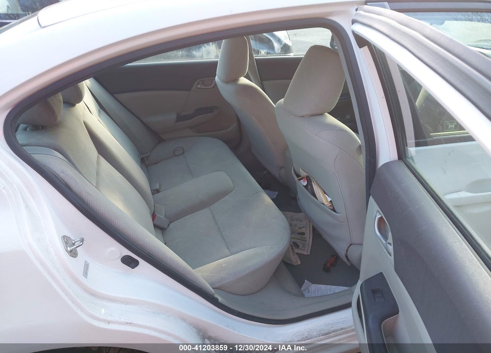 2012 HONDA CIVIC SDN VIN: 2HGFB2F58CH307324
