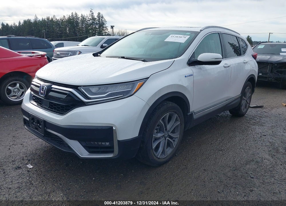 2022 HONDA CR-V HYBRID TOURING VIN: 5J6RT6H91NL058381