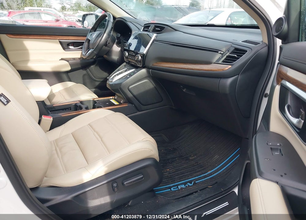 2022 HONDA CR-V HYBRID TOURING VIN: 5J6RT6H91NL058381