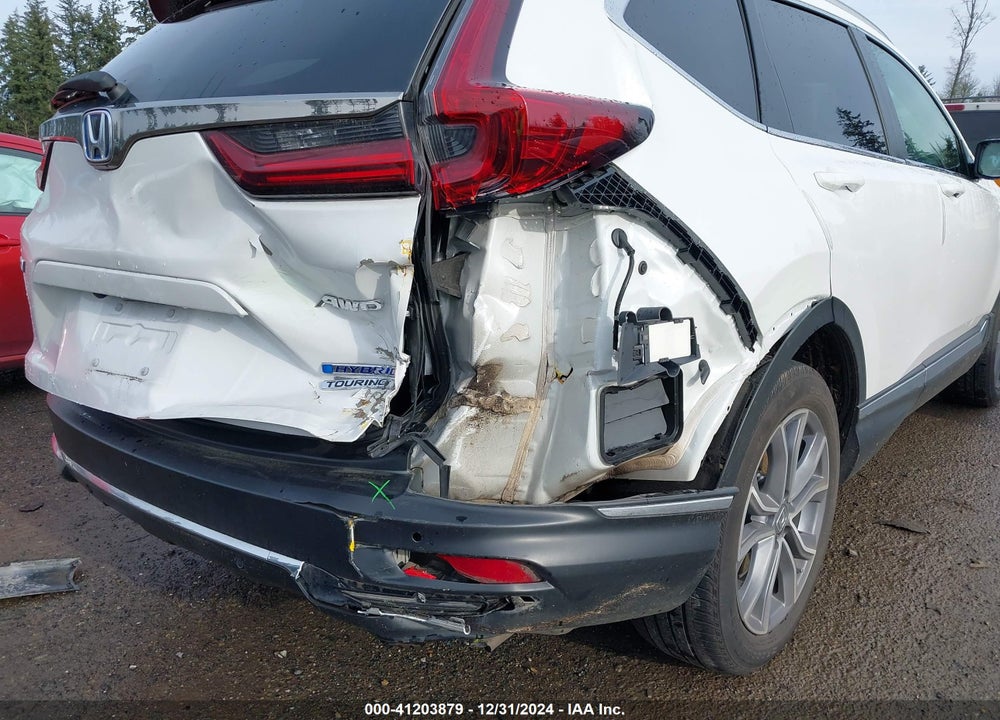 2022 HONDA CR-V HYBRID TOURING VIN: 5J6RT6H91NL058381
