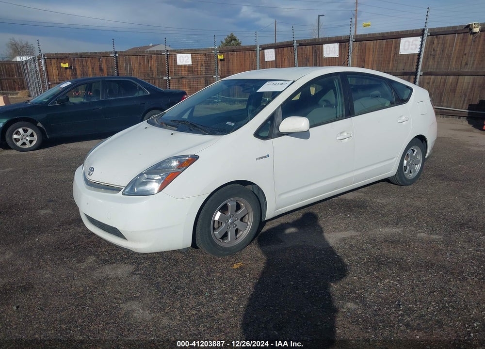 2008 TOYOTA PRIUS STANDARD VIN: JTDKB20U183421589