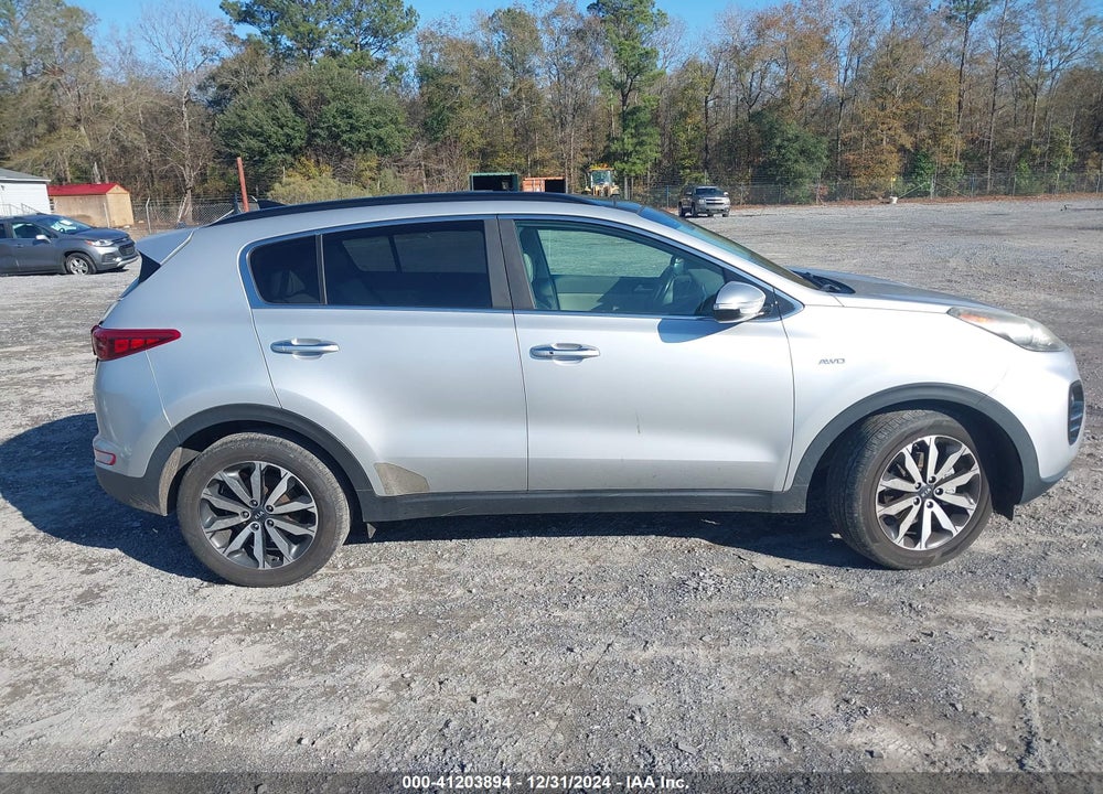 2018 KIA SPORTAGE EX VIN: KNDPNCAC1J7446824