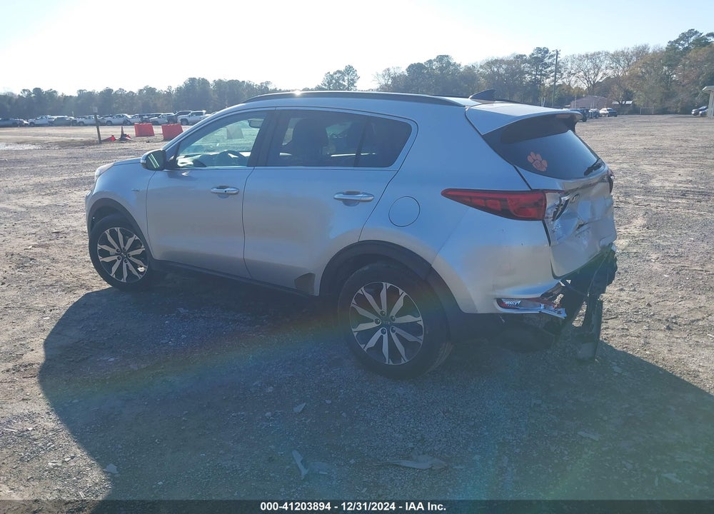 2018 KIA SPORTAGE EX VIN: KNDPNCAC1J7446824