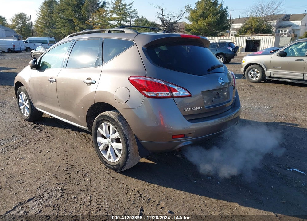 2012 NISSAN MURANO SV VIN: JN8AZ1MW8CW228865