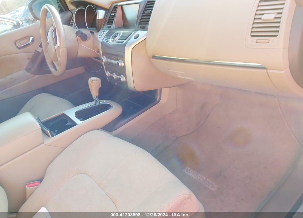 2012 NISSAN MURANO SV VIN: JN8AZ1MW8CW228865