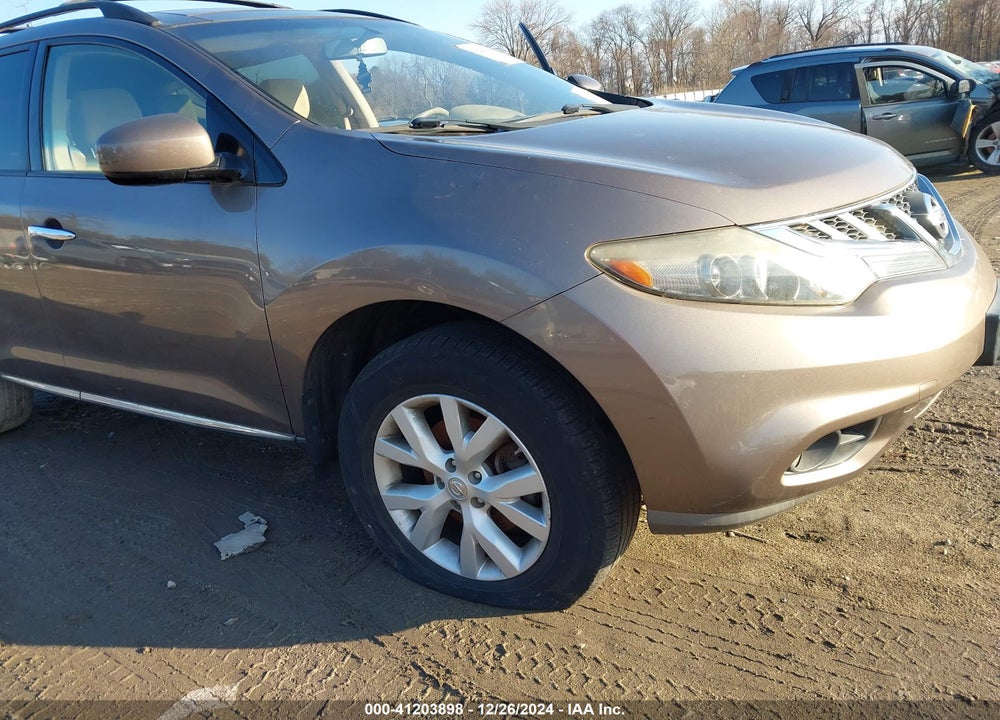 2012 NISSAN MURANO SV VIN: JN8AZ1MW8CW228865