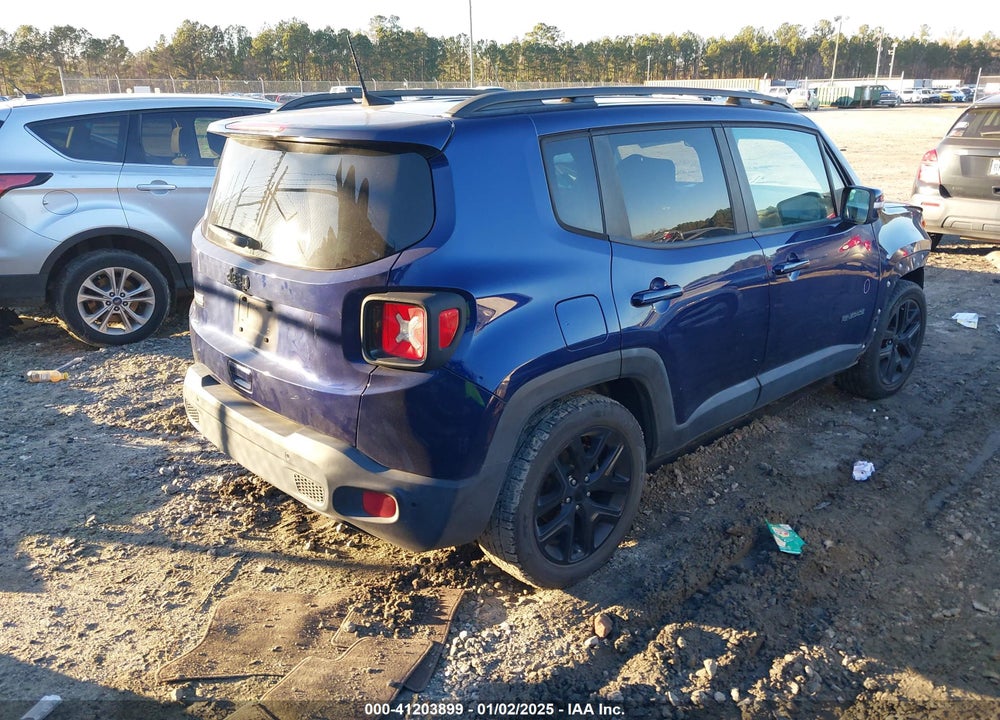 2018 JEEP RENEGADE ALTITUDE FWD VIN: ZACCJABB8JPG74620
