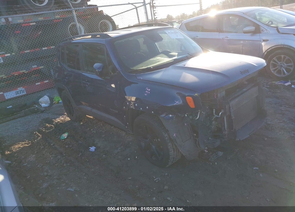 2018 JEEP RENEGADE ALTITUDE FWD VIN: ZACCJABB8JPG74620