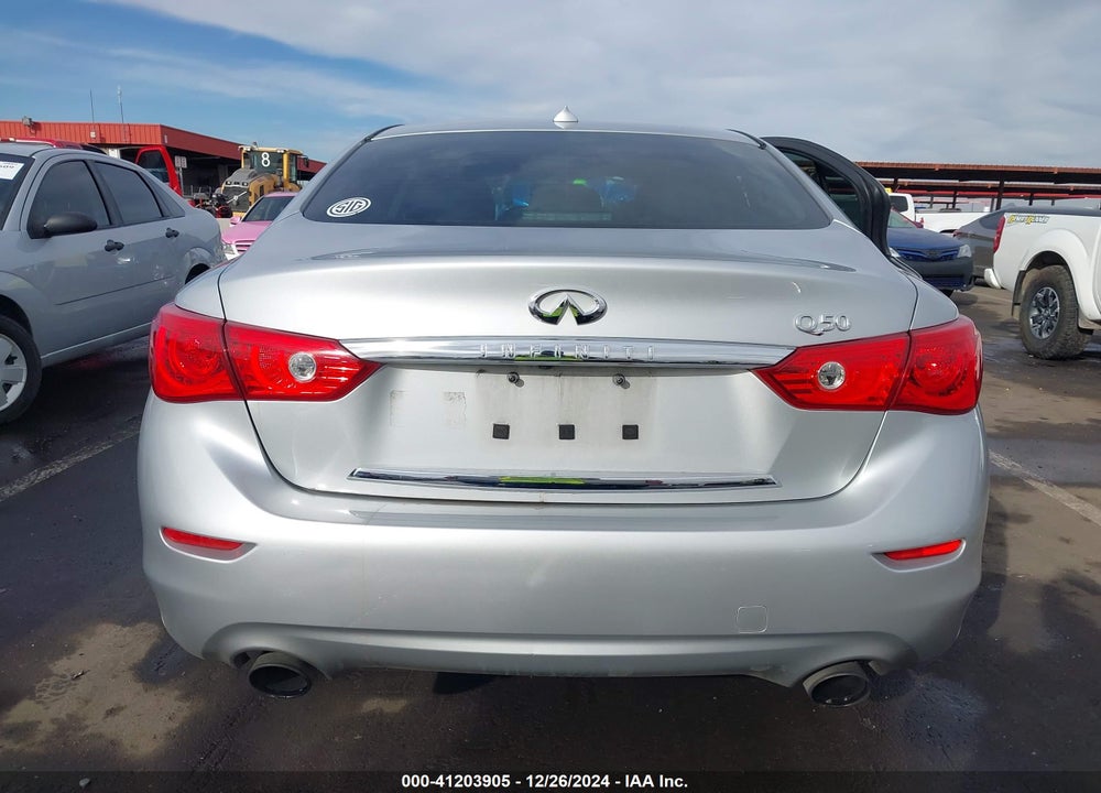 2016 INFINITI Q50 3.0T PREMIUM VIN: JN1EV7AP4GM306541