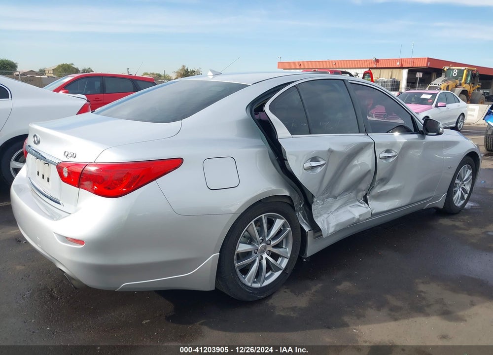 2016 INFINITI Q50 3.0T PREMIUM VIN: JN1EV7AP4GM306541